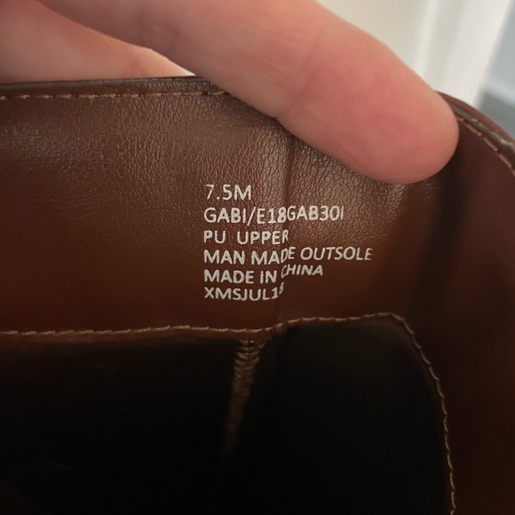 Women's Esprit faux Leather riding boot, size 7.5M - Picture 11 of 12